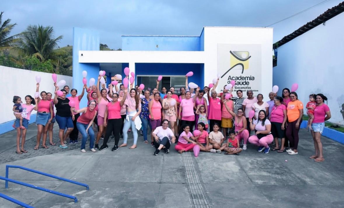 Belém/AL se destaca no Agreste com mobilização atraente neste "Outubro Rosa"