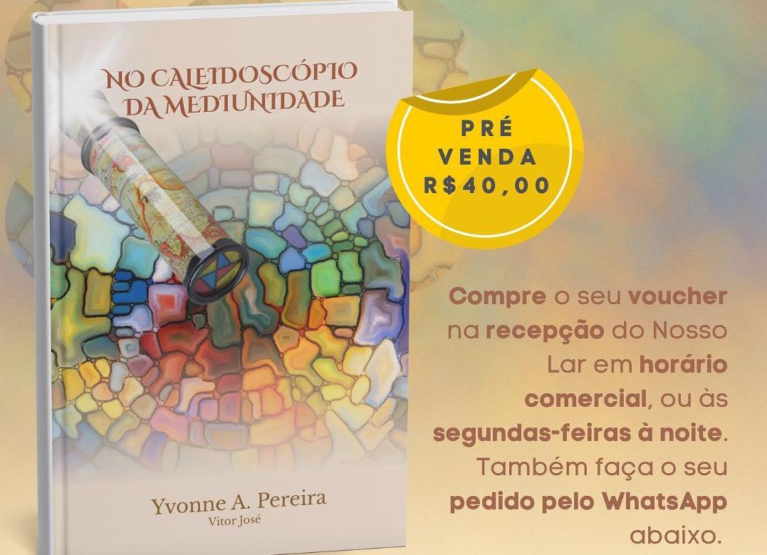 Comunidade Espírita Nosso Lar lança obra que relata diálogos com o espírito de Yvonne do Amaral Pereira
