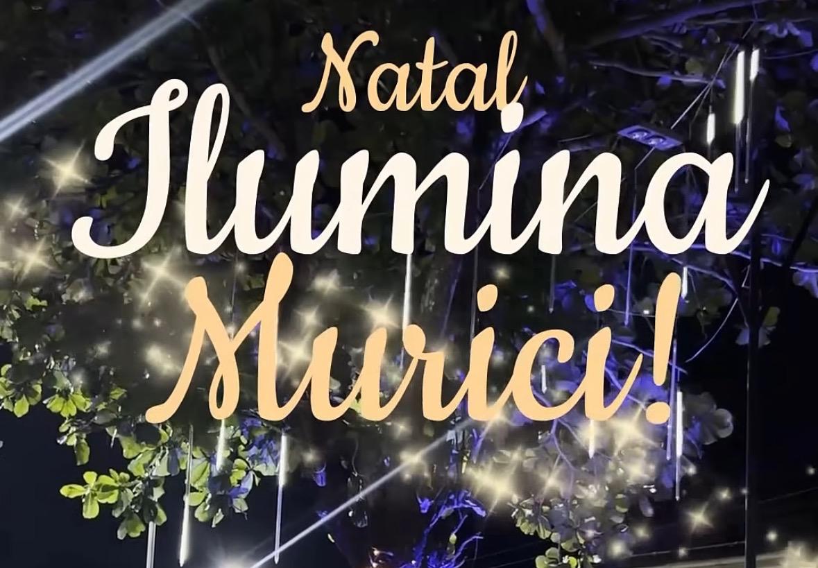 Murici se transforma em palco de magia, abrindo sua temporada natalina nesta terça-feira dia 2