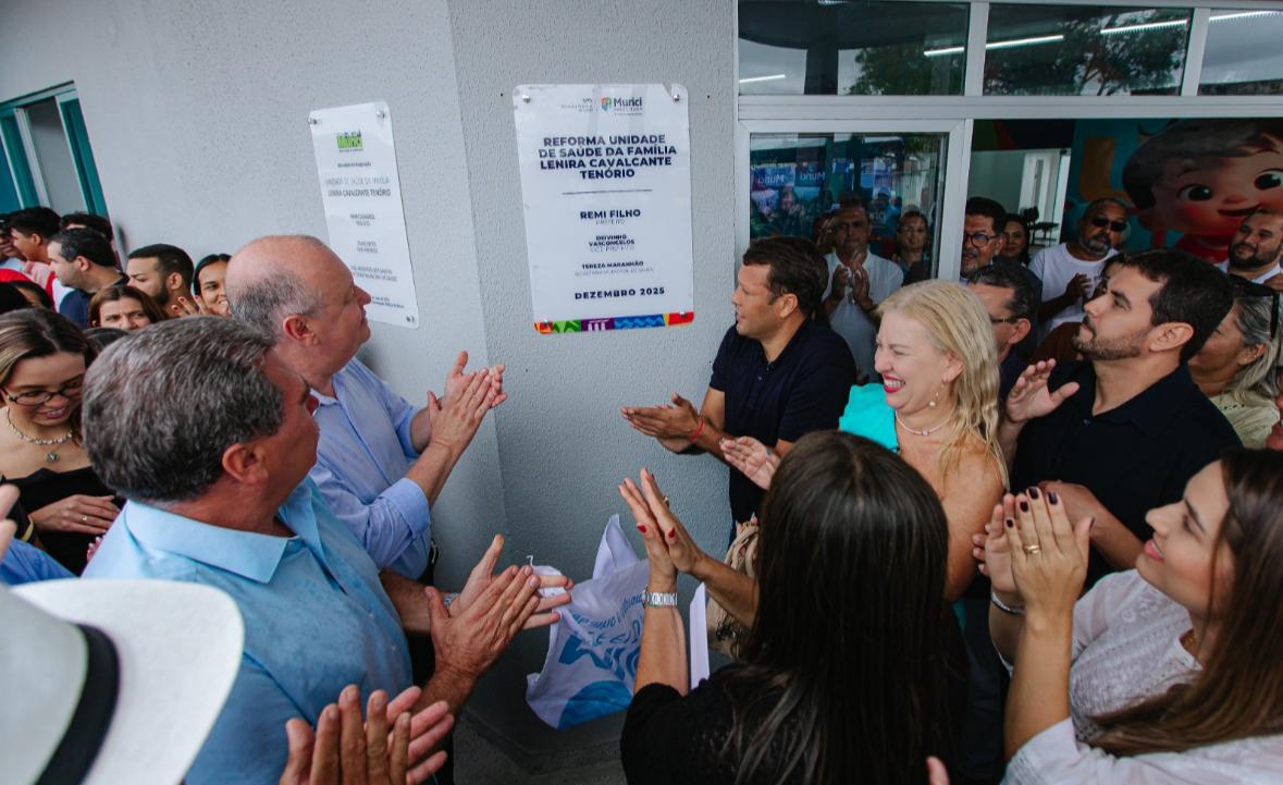 Murici avança: Remi Filho inaugura reforma de UBS e renova frota da Saúde e Educação