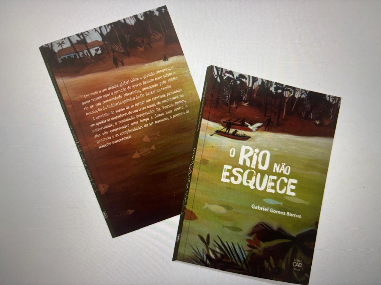 LITERATURA E SUSTENTABILIDADE: Obra de Gabriel Gomes Barros explora o encontro de gerações para salvar ecossistema