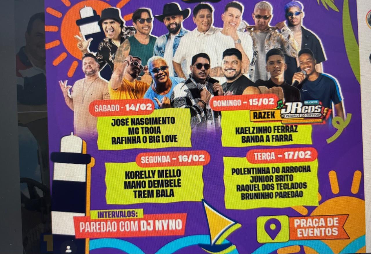 Porto de Pedras abre alas para a folia nesta sexta-feira com desfile de blocos de rua