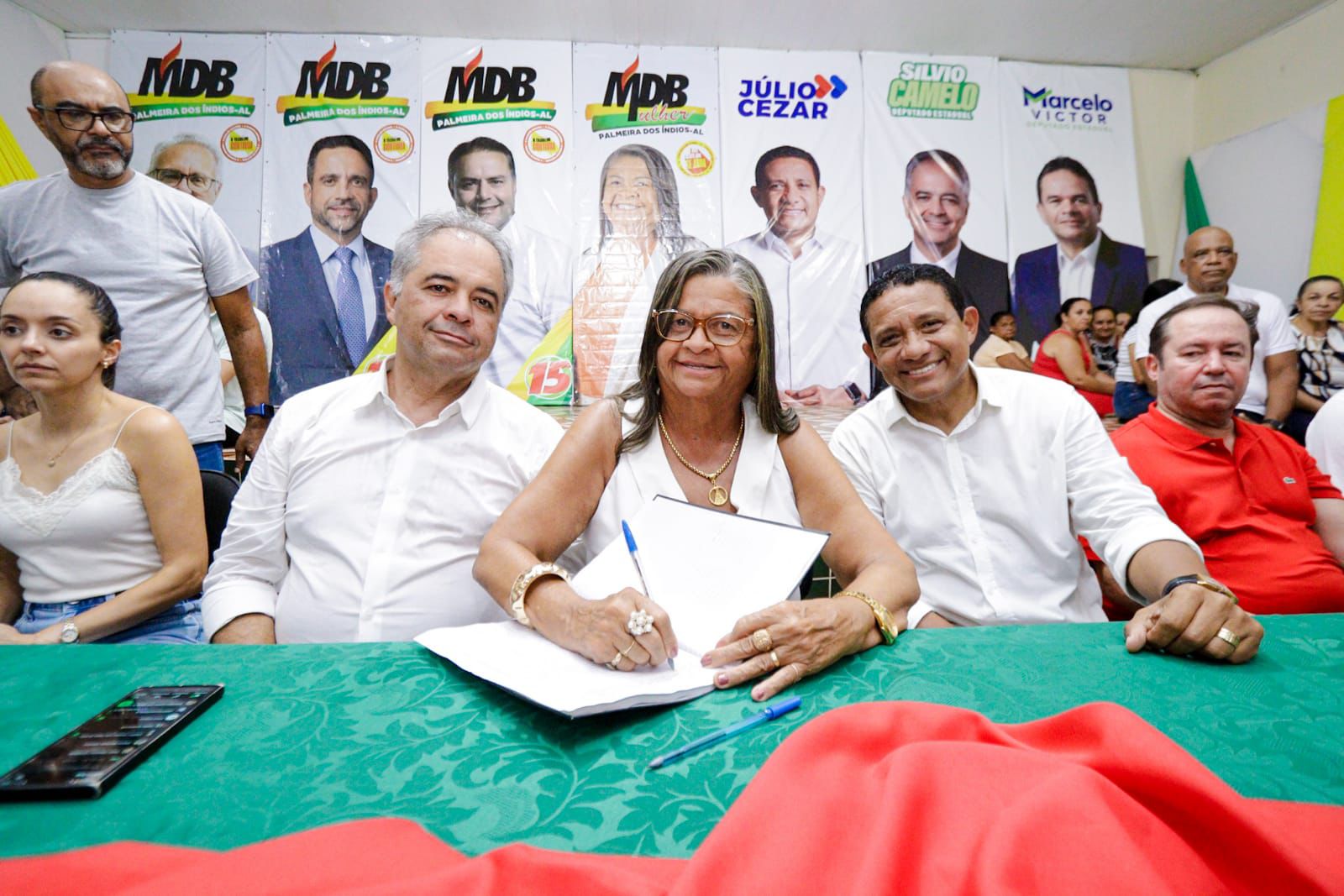 Prefeita toma posse à frente do MDB visando seguir  legado do sobrinho que hoje é secretário de Estado