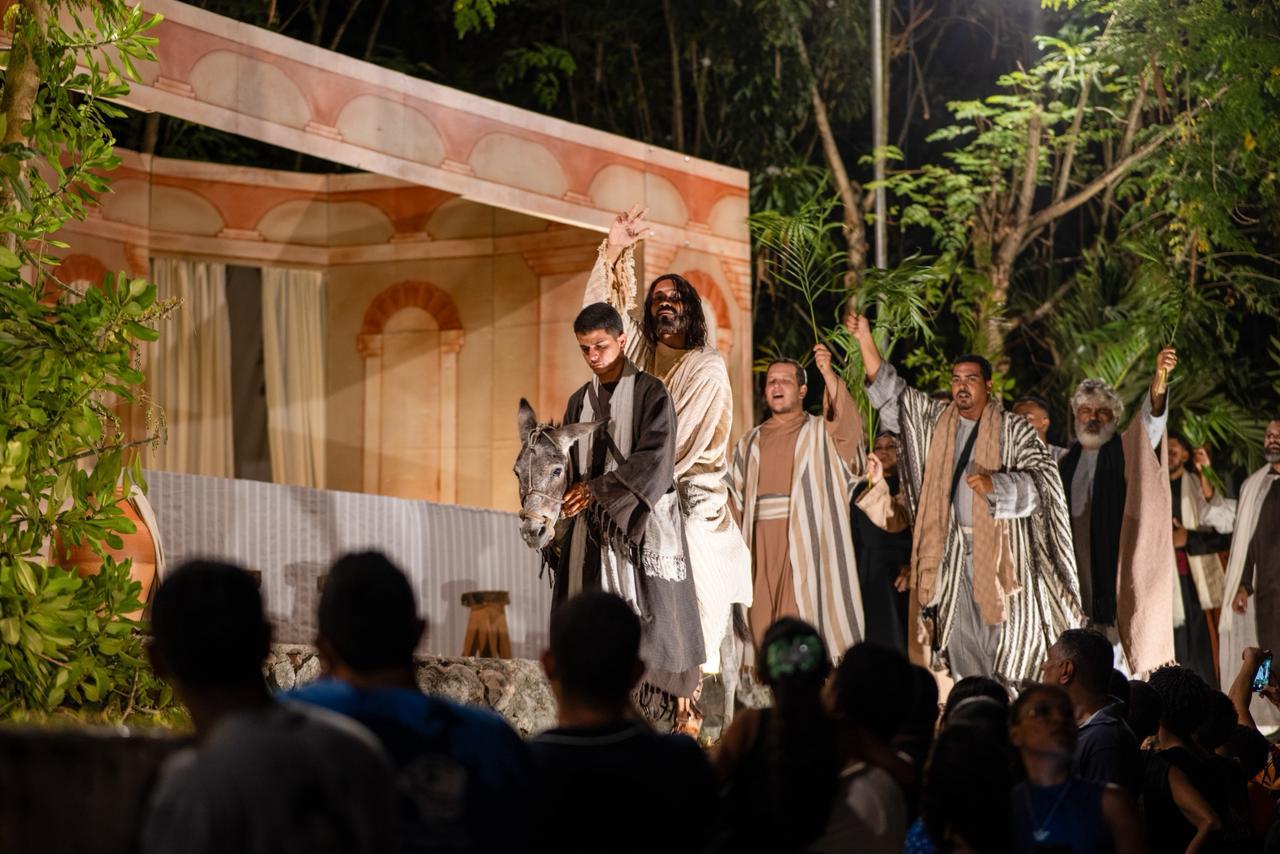 Em Santa Luzia do Norte, teatro ao ar-livre da Paixão de Cristo é a grande opção em AL; evento entra para a sua 36ª edição