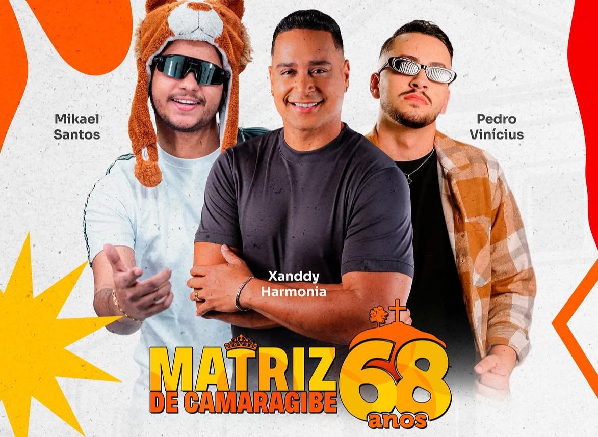 Festa de Matriz/AL,  nesta sexta, tem Xanddy Harmonia como grande atração  dos 68 anos de emancipação 