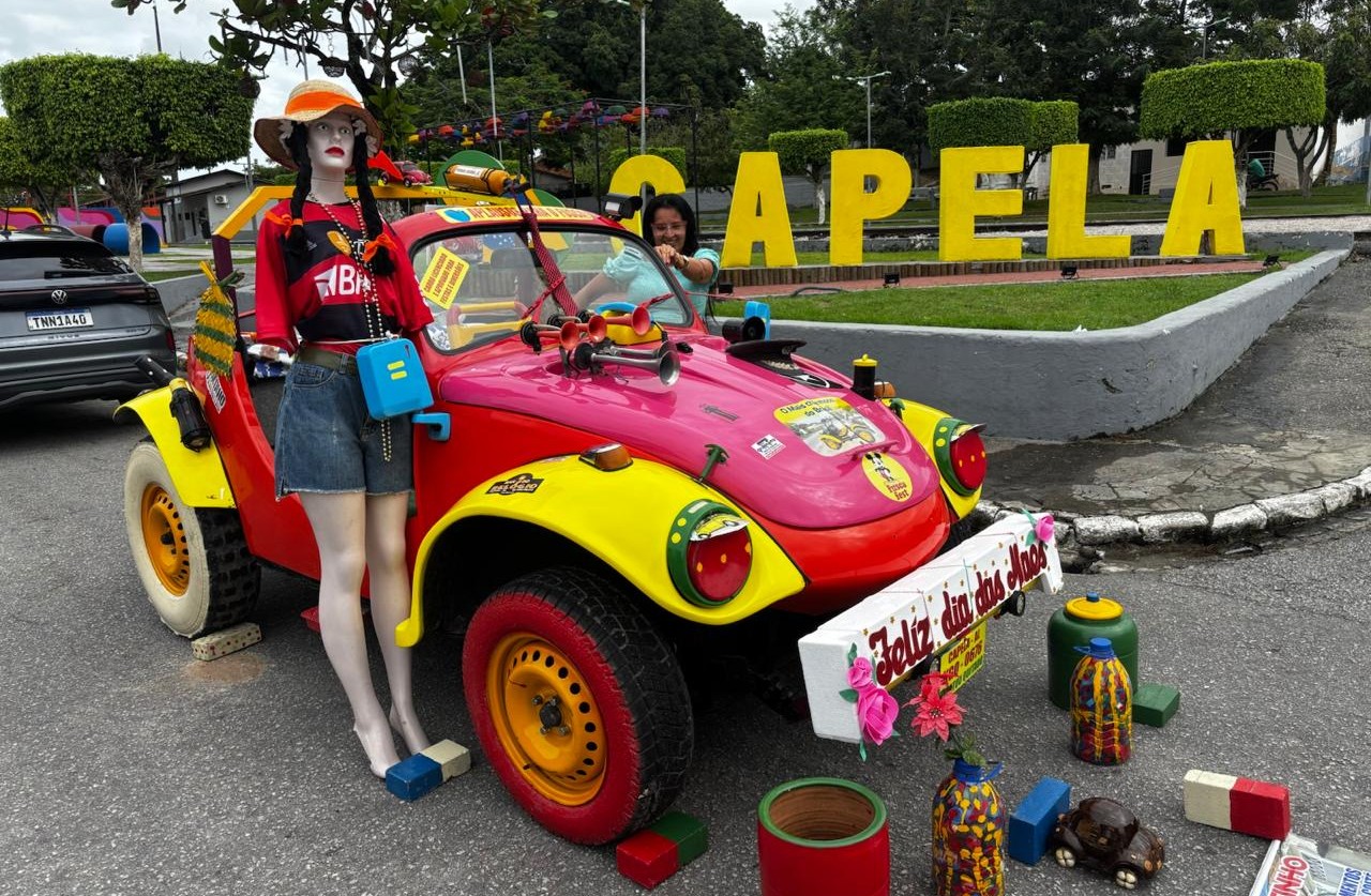 Conheça o Fusca de 55 anos, que virou celebridade turística no Vale do Paraíba alagoano