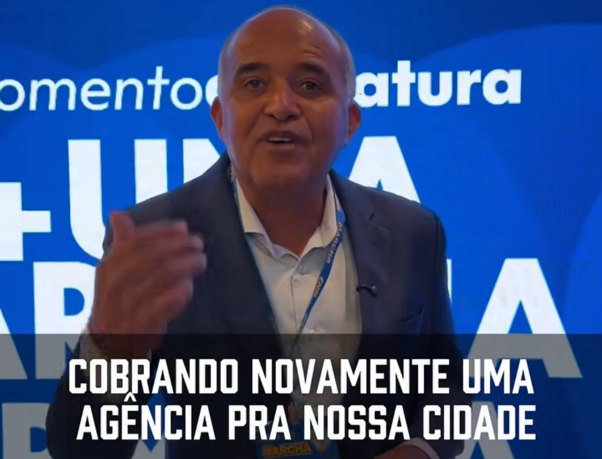 Em Brasília, prefeito além de participar da Marcha Municipal, cobra mais uma vez uma agência da Caixa para Tapera
