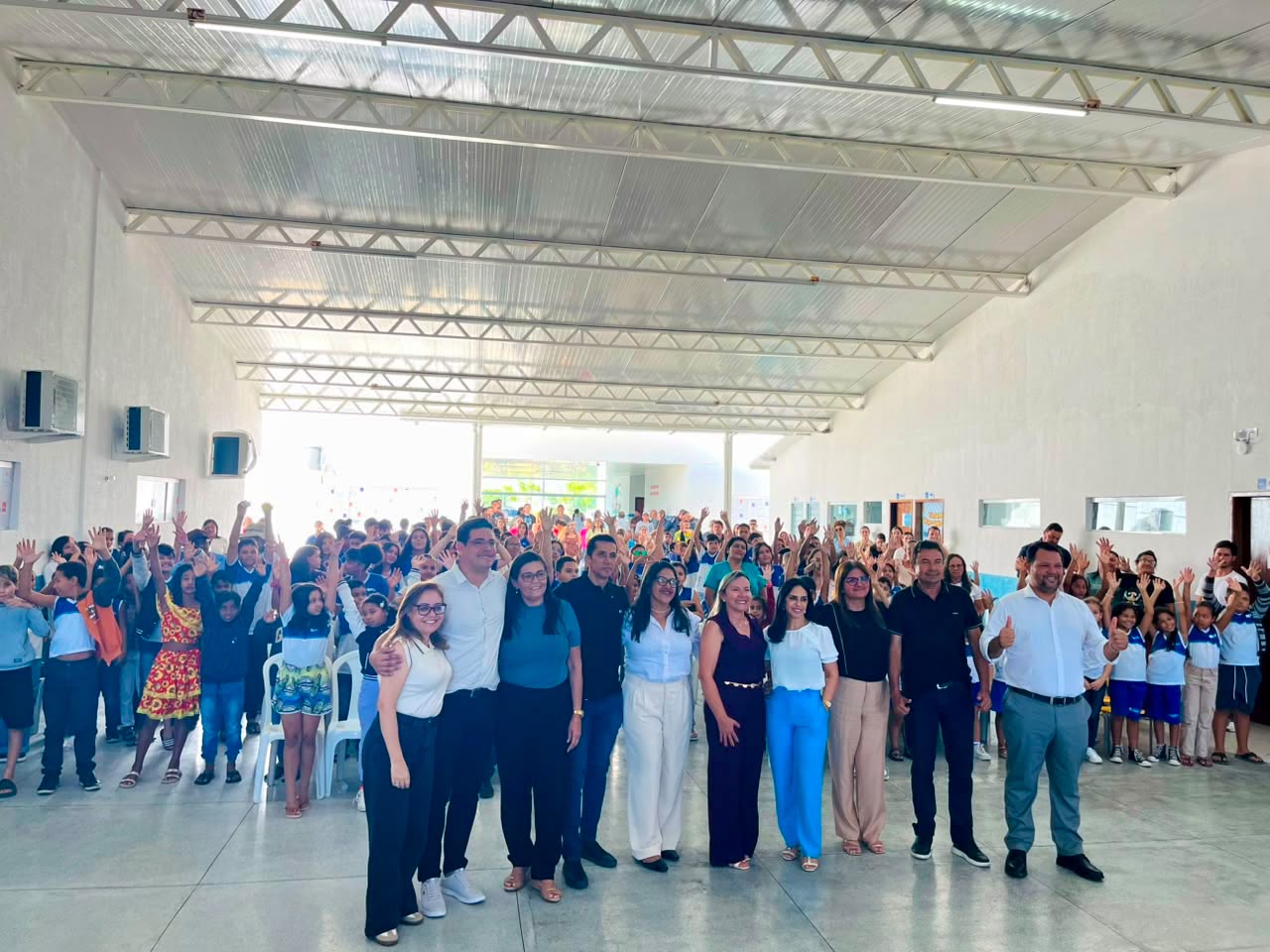 Em Delmiro, prefeita inaugura reforma e ampliação da EMEB Dr. José Correia Filho no Jardim Cordeiro