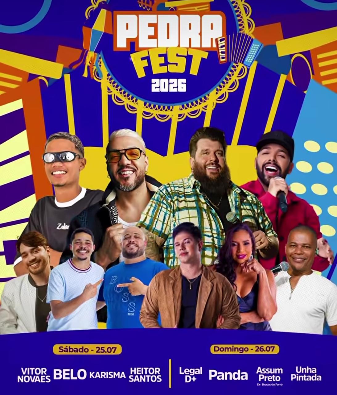O coração do Sertão vai pulsar mais forte: Delmiro Gouveia se prepara para o Pedra Fest 2026!