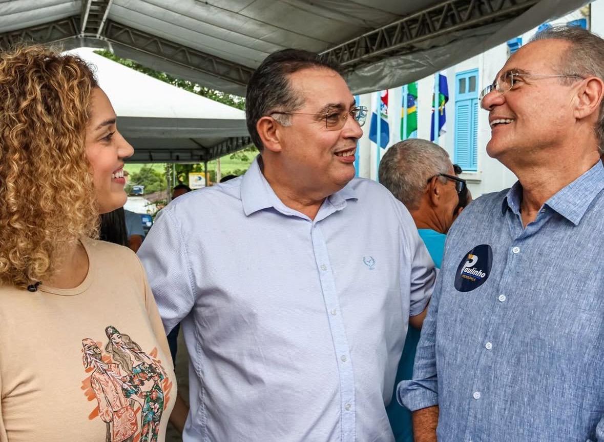 Heloane e Adeilson Bezerra marcam presença e articulam apoio com lideranças regionais em Colônia Leopoldina