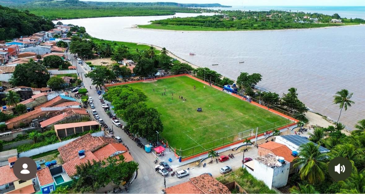 Festa e futebol marcam a reinauguração do estádio municipal de Porto de Pedras