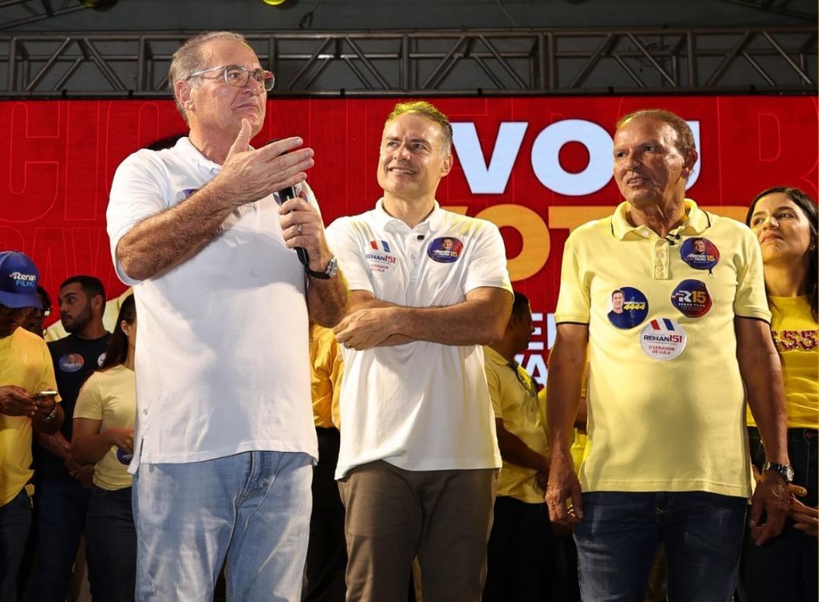 Cavalcante mobiliza Norte alagoano em ato de lançamento de sua candidatura com cúpula do MDB