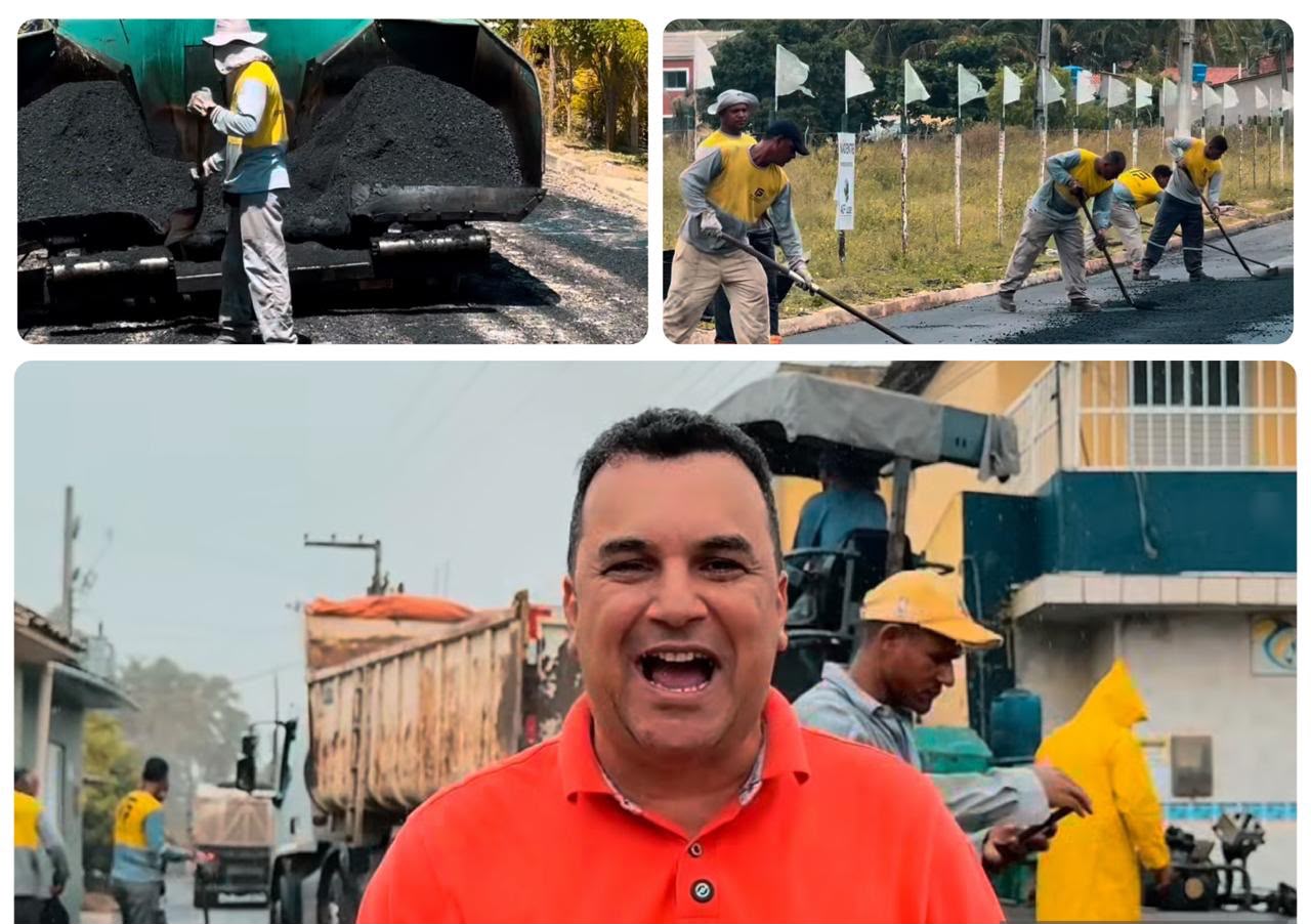 Allan de Jesus impulsiona obras de pavimentação e consolida expansão turística em Porto de Pedras