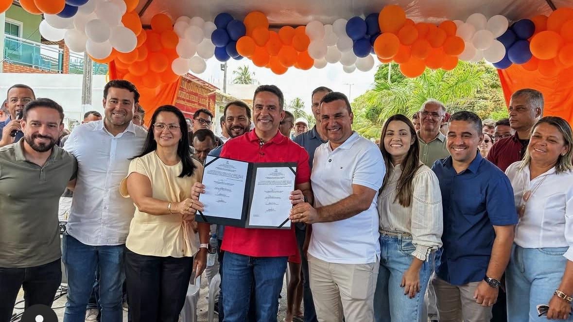 Porto de Pedras recebe pacote histórico de obras e investimentos com a presença do  Paulo Dantas