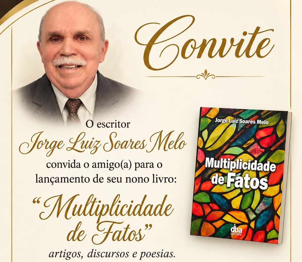 Dr. Jorge Soares lança o livro “Multiplicidade de Fatos” e celebra sua trajetória literária em Maceió