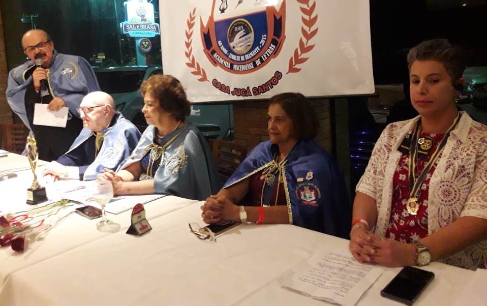 Dr. Jorge Soares faz elogios para novos integrantes da Academia de Letras