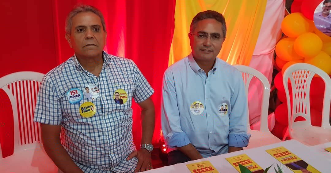 Em Santa Luzia prefeito anuncia apoio a Chico Tenório e a Isnaldinho