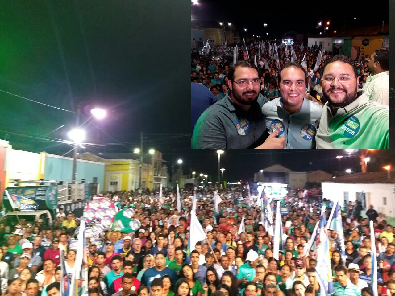 Em Quebrangulo Davi Maia comanda maior comício de sua campanha