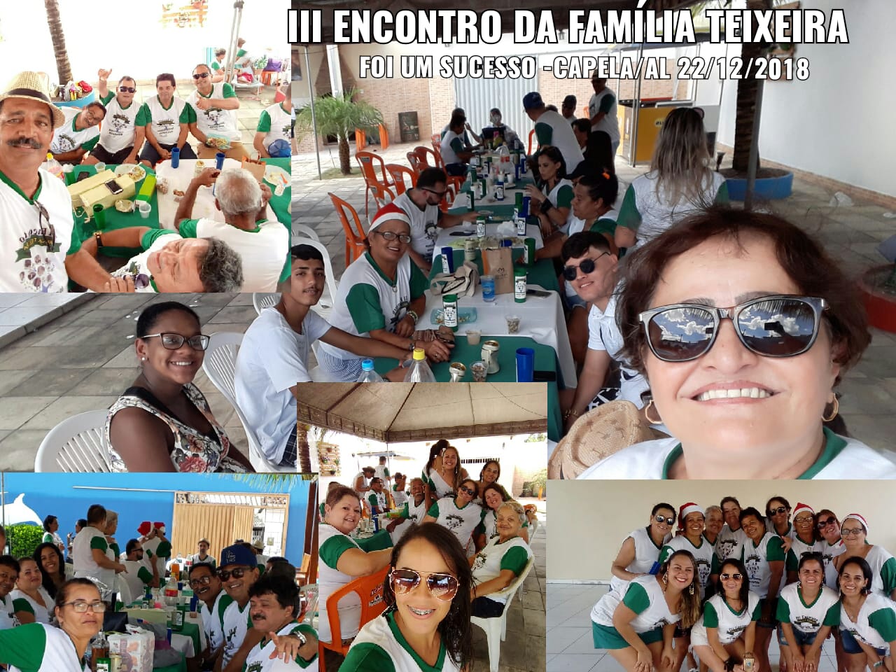 Família Teixeira comemora sucesso do III Encontro dos Primos em Capela/AL