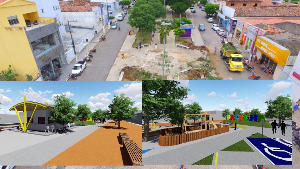 Prefeitura de Batalha/AL transformará Praça num cartão postal da cidade