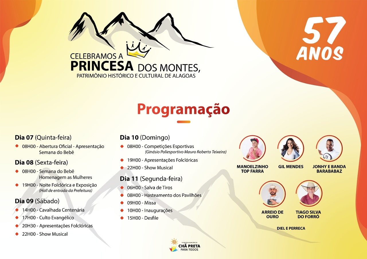 Carnaval e Festa da Cultura praticamente vão emendar em Chã Preta