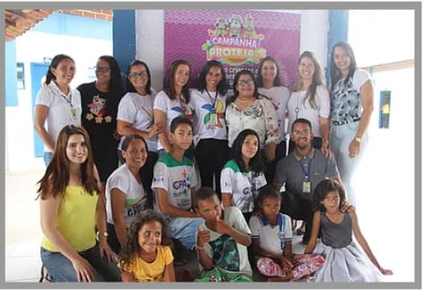 Alunos de Delmiro/AL se envolvem na campanha “Proteja Brasil”