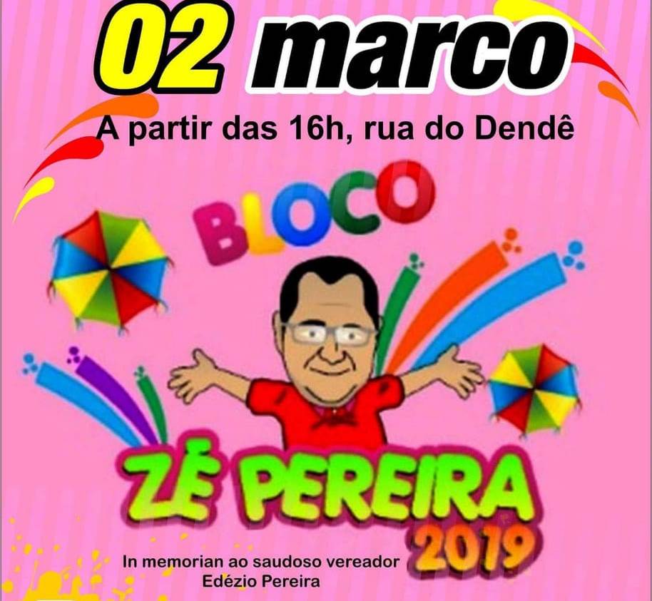 São Luiz promete muita agitação com o Bloco Zé Pereira neste sábado