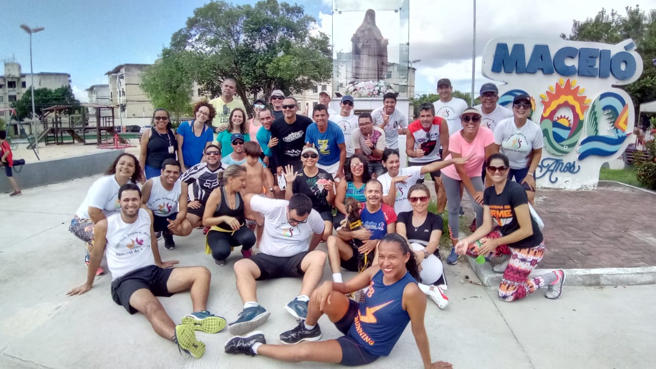 Atletas católicos participam de sua II Maratona no Conjunto José Tenório