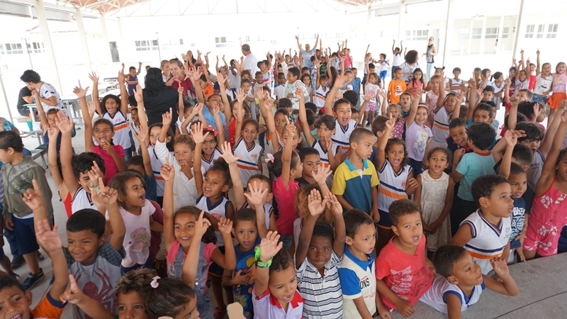 Rede municipal de ensino de Rio Largo vivencia "Semana da Alfabetização"