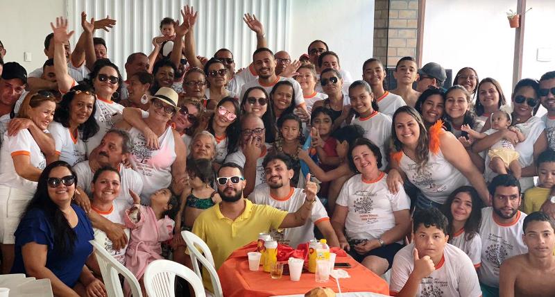Família Teixeira registra sucesso de mais um encontro entre todos em Capela/AL