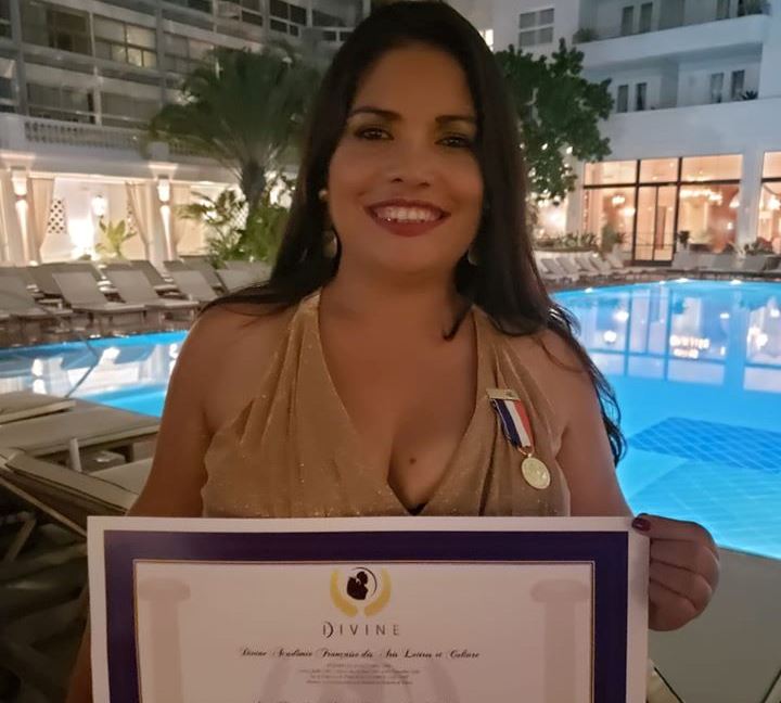 No Rio, entidade francesa concede título de Embaixadora para alagoana de Traipu