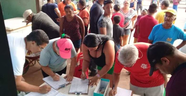 SE ESSA MODA PEGA – População coleta assinaturas para diminuir em 50% salários de vereadores no Pará