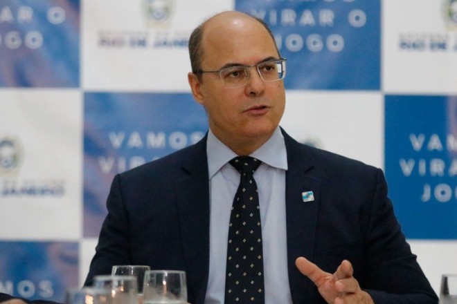 “DESASTRE” - Witzel é contra pronunciamento feito por Bolsonaro