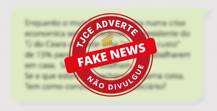 PANDEMIA - TJCE desmente gratificação especial para magistrados por trabalho remoto