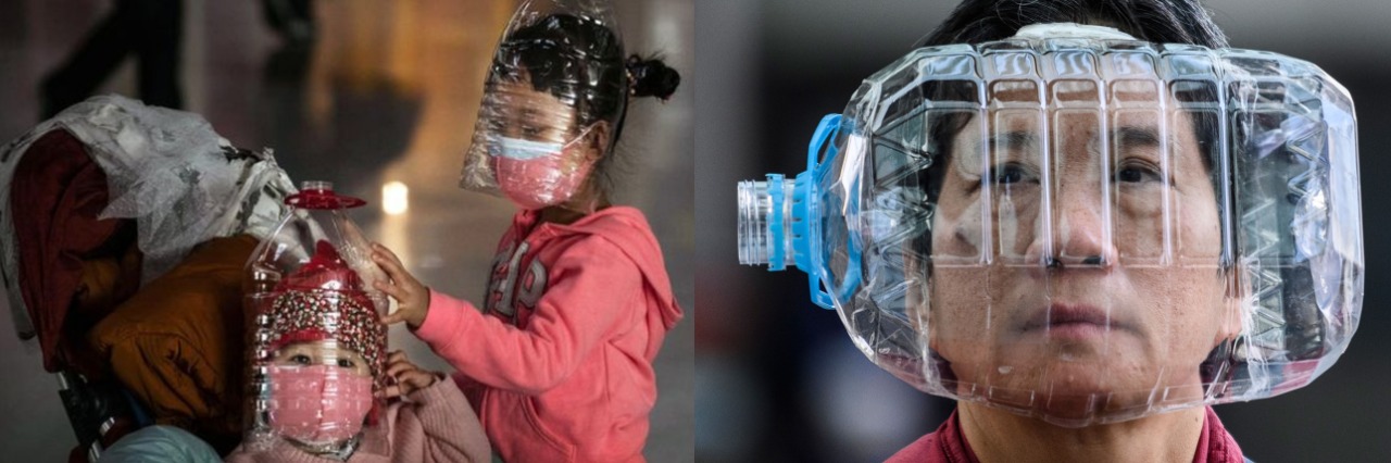 CORONAVÍRUS – Garrafa pet seria uma alternativa em meio à escassez de máscaras?