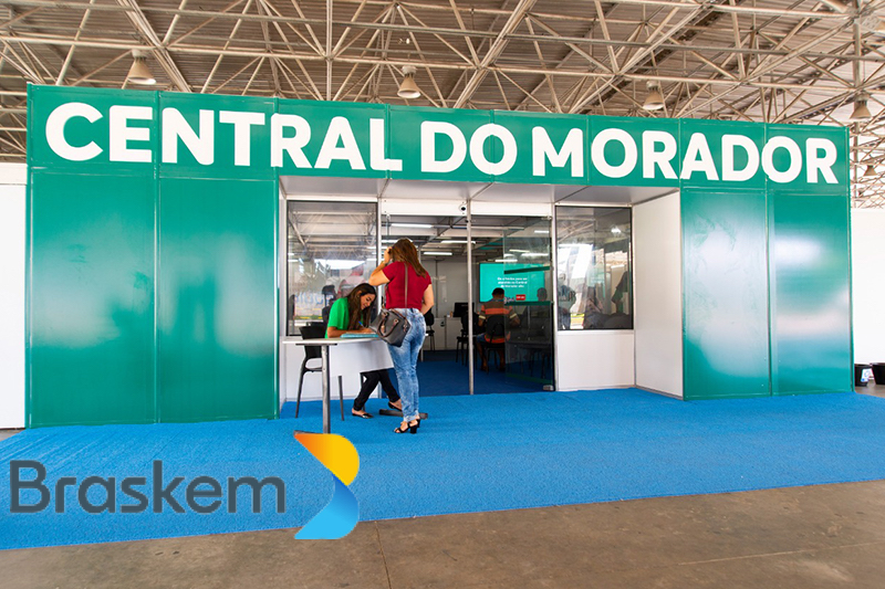 BRASKEM: Central do Morador completa 3 meses com mais de 2,6 mil atendimentos já iniciados no Programa de Compensação Financeira e Apoio à Realocação