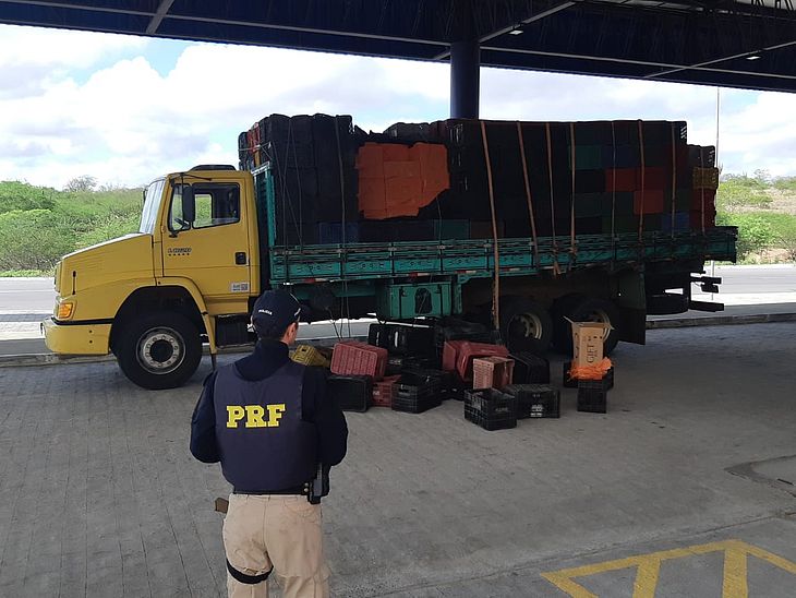 LEVOU FUMO! - Contrabando de cigarros é apreendido no sertão de Alagoas