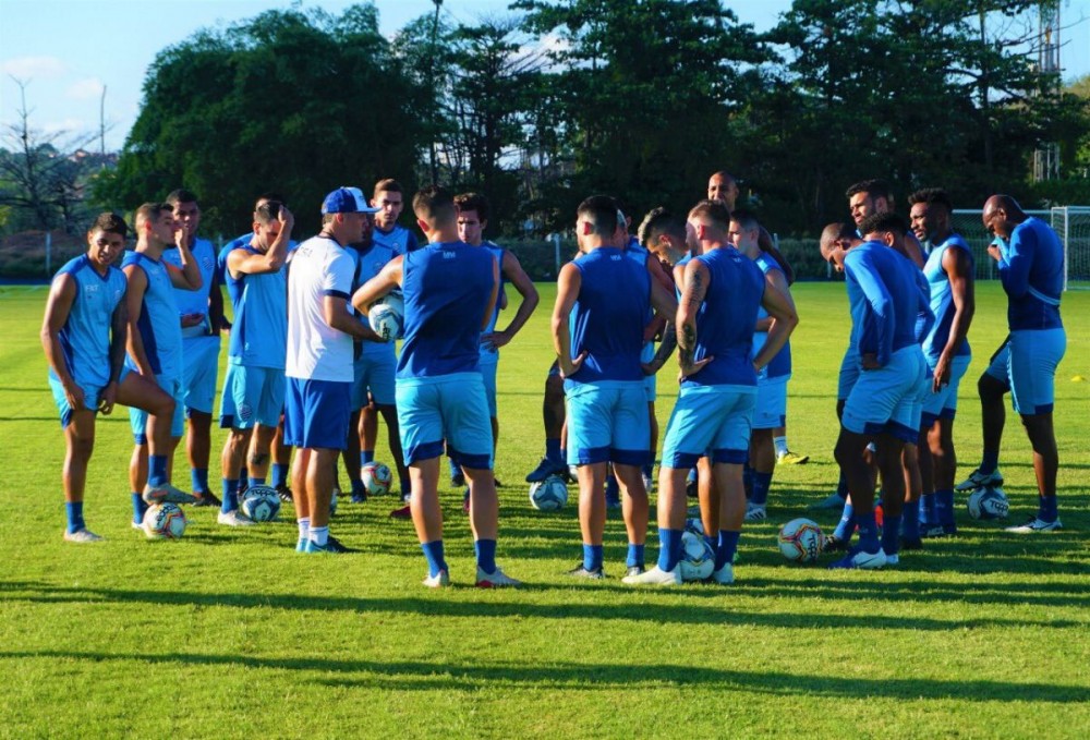 CSA - Treinos param por conta da pandemia