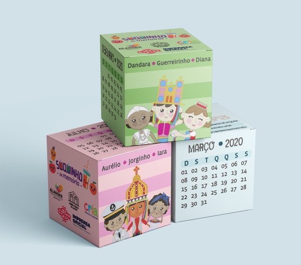 DOWNLOAD GRATUITO - Arquivo Público de Alagoas lança mascote, calendário cultural e atividades infantis