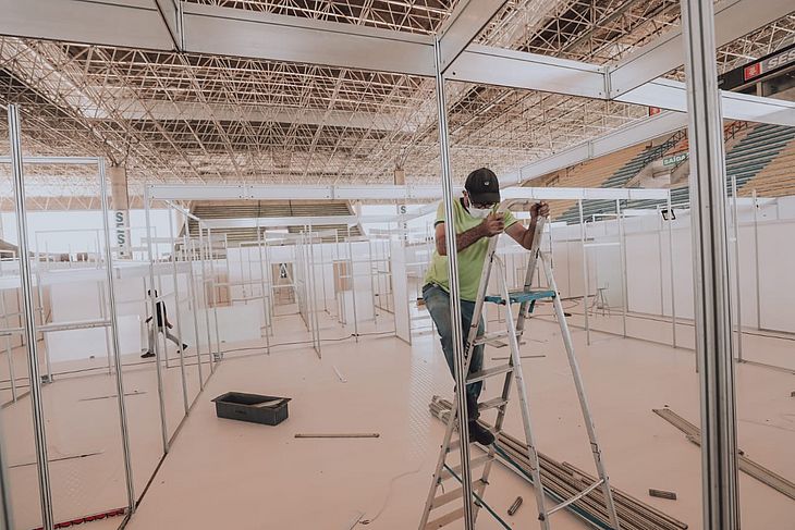 INAUGURAÇÃO - Sesau entrega Central de Triagem no Ginásio do Sesi