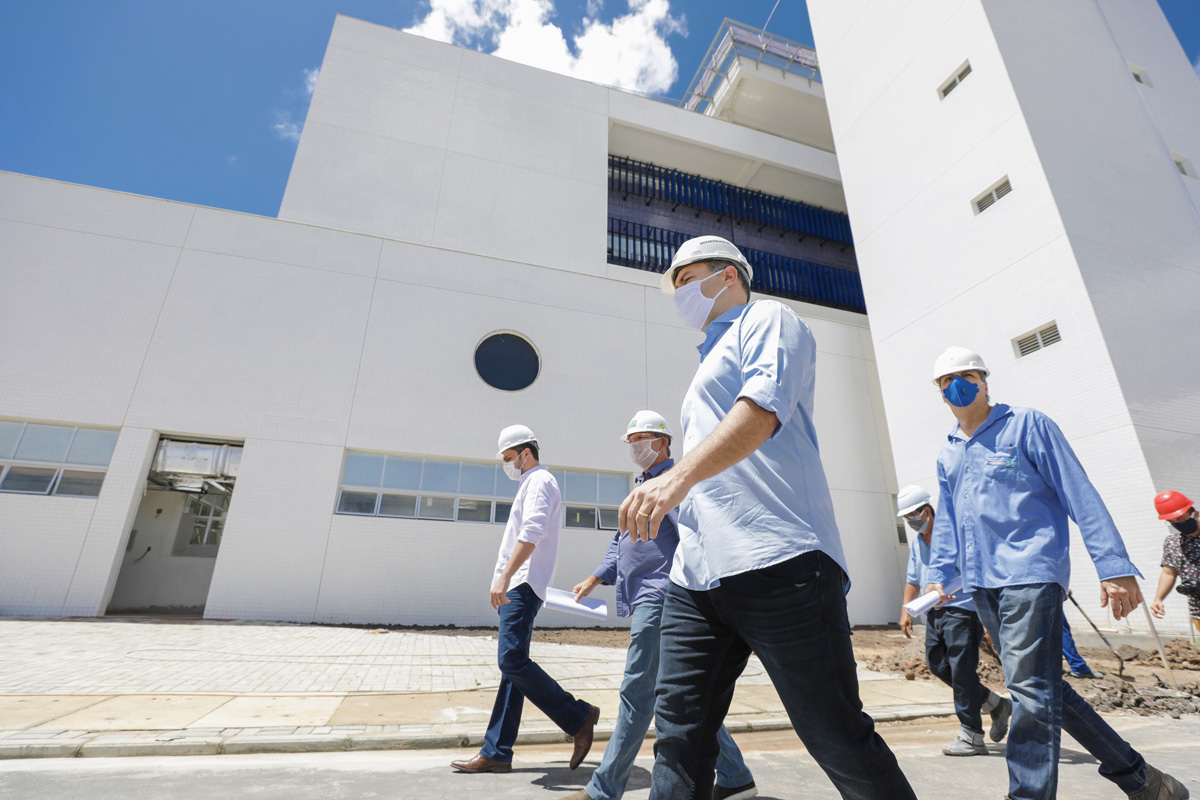 QUASE PRONTO - Hospital Metropolitano terá 30 leitos de UTI e 130 clínicos para atender casos de Covid-19