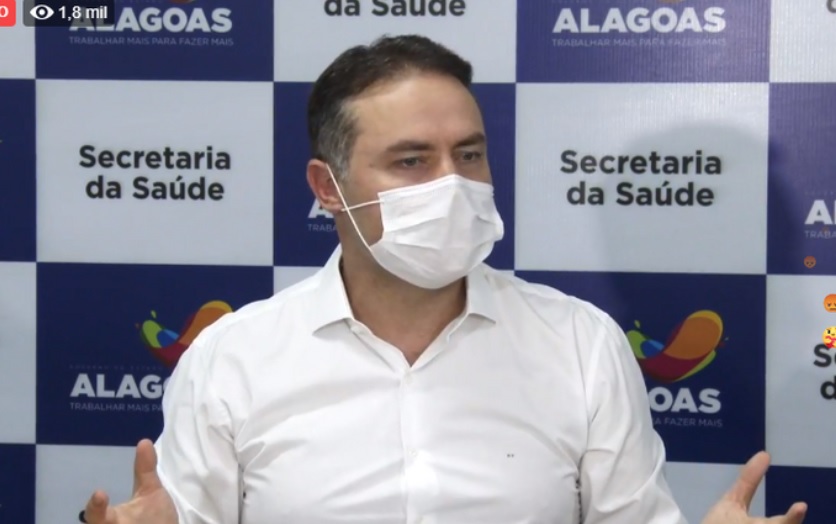 SEM LOCKDOWN - Renan Filho prorroga decreto emergencial contra a Covid-19