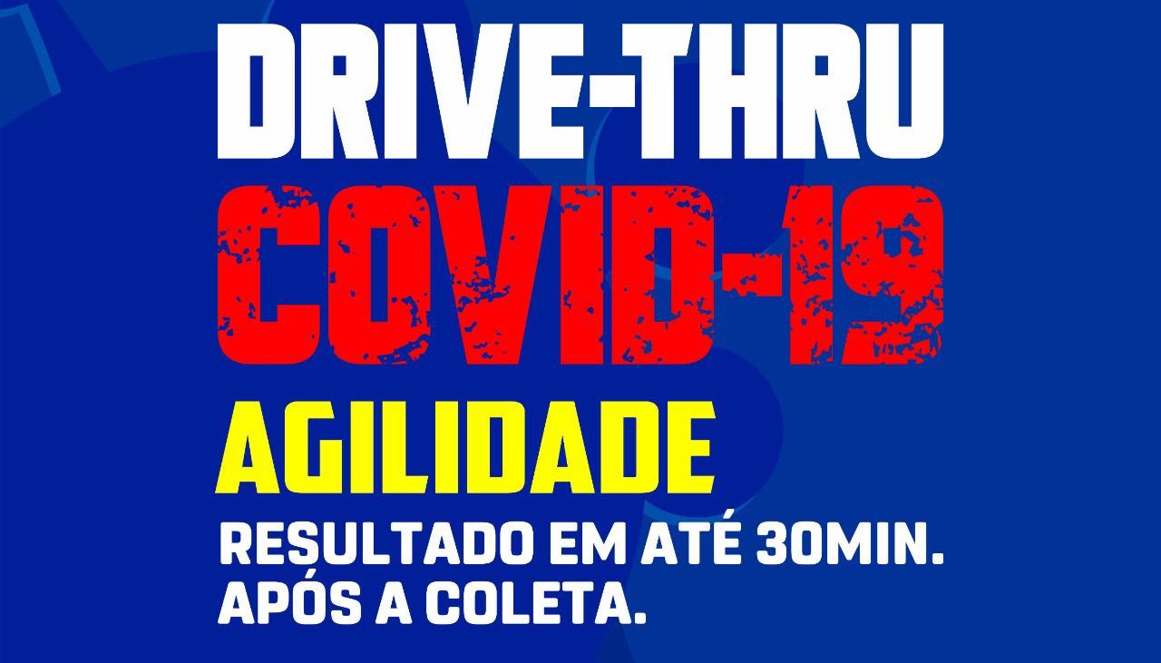 COVIDE-19: laboratório realiza testes rápidos no drive-thru do Shopping Maceió