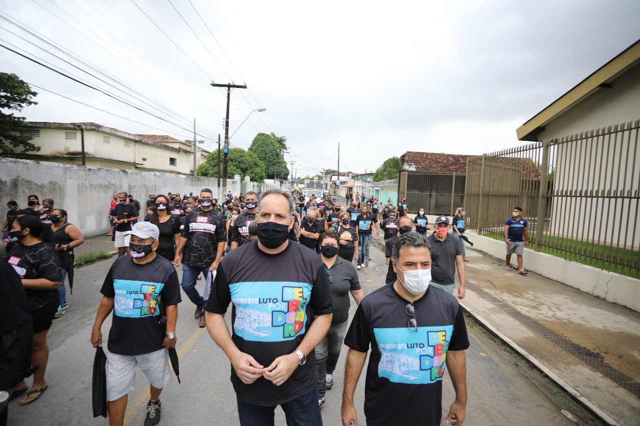 Ato Civil "Luto por Bebedouro" cobra providências na Braskem no bairro