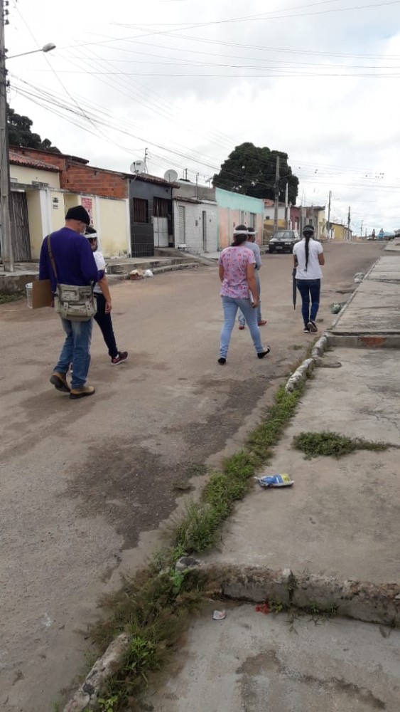 Agentes de saúde de Delmiro/AL vão às ruas detectar casos da Covid-19 e de outras viroses