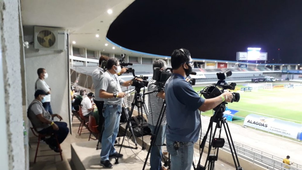 No Campeonato Alagoano trabalho da imprensa esportiva é elogiado pela FAF