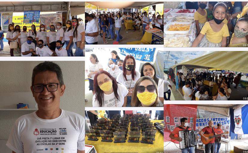 Em Chã Preta, professores, alunos e diretores do ensino público comemoram resultado do IDEB