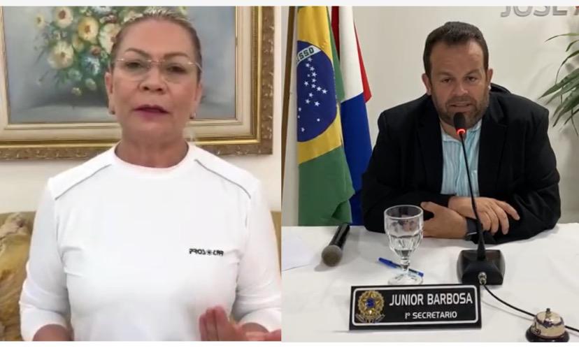 Atitude de vereadores  revolta prefeita e povo de Major que não terá obras concluídas este ano