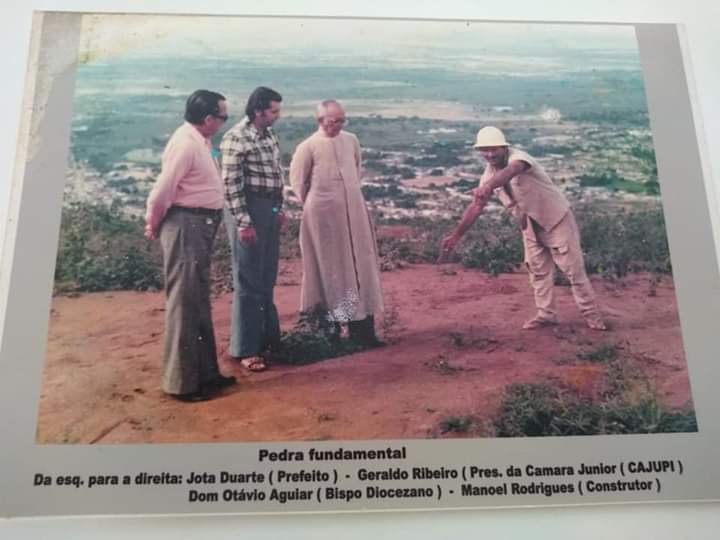 Idealizador do principal cartão postal de Palmeira narra como tudo surgiu há  44 anos na Serra do Goiti
