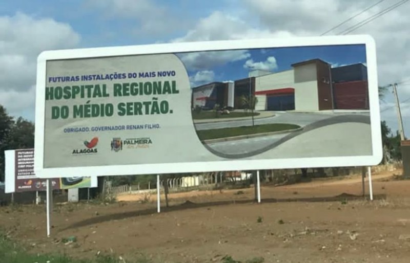 Hospital do Médio Sertão a ser construido em Palmeira entra para a fase de licitação